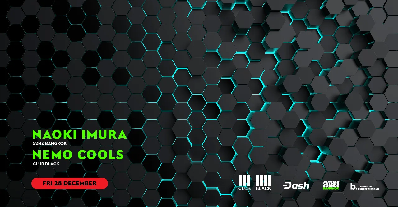 Club Black modular poster-system application 01.