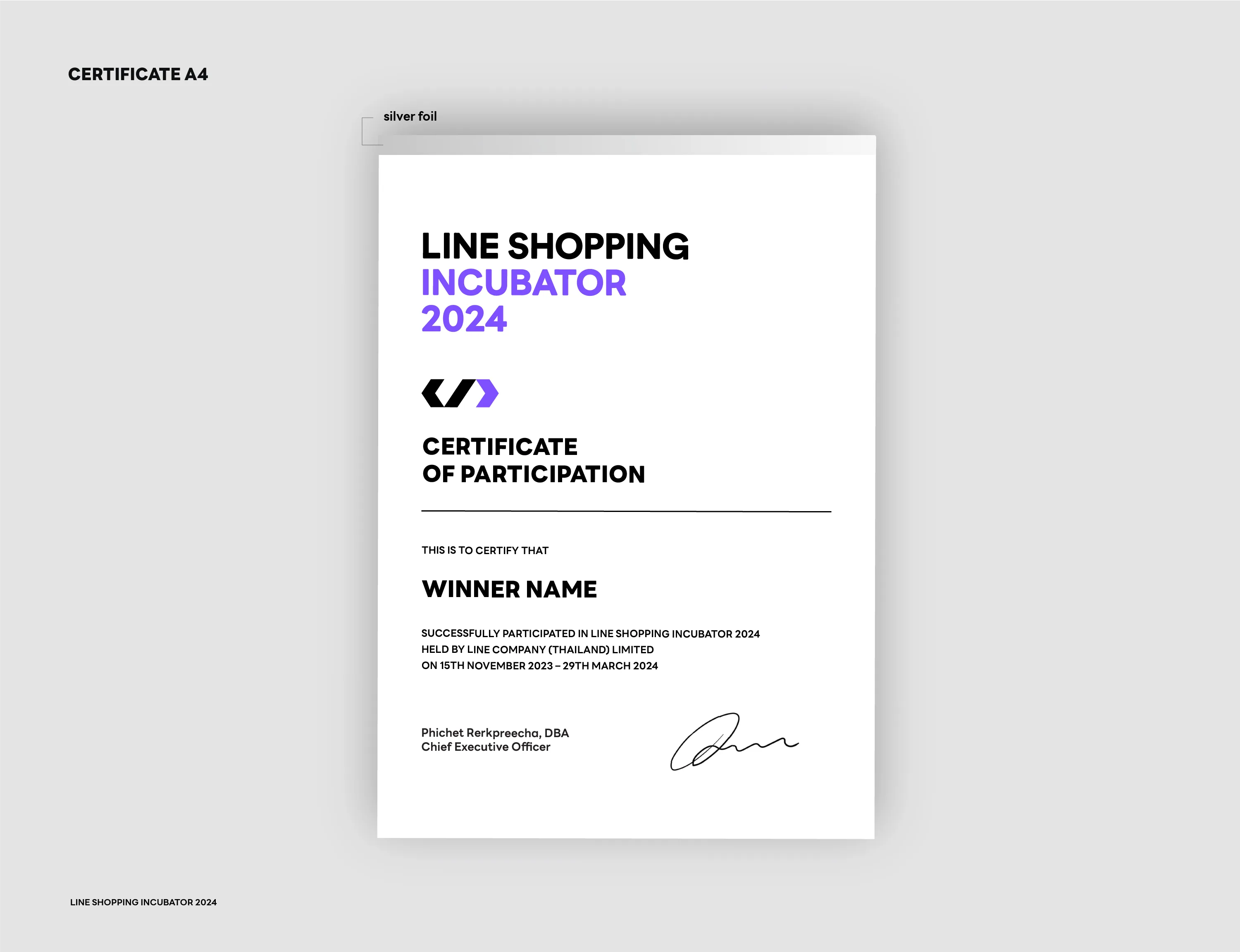 LINE Shopping Incubator 2024 identity application 18.