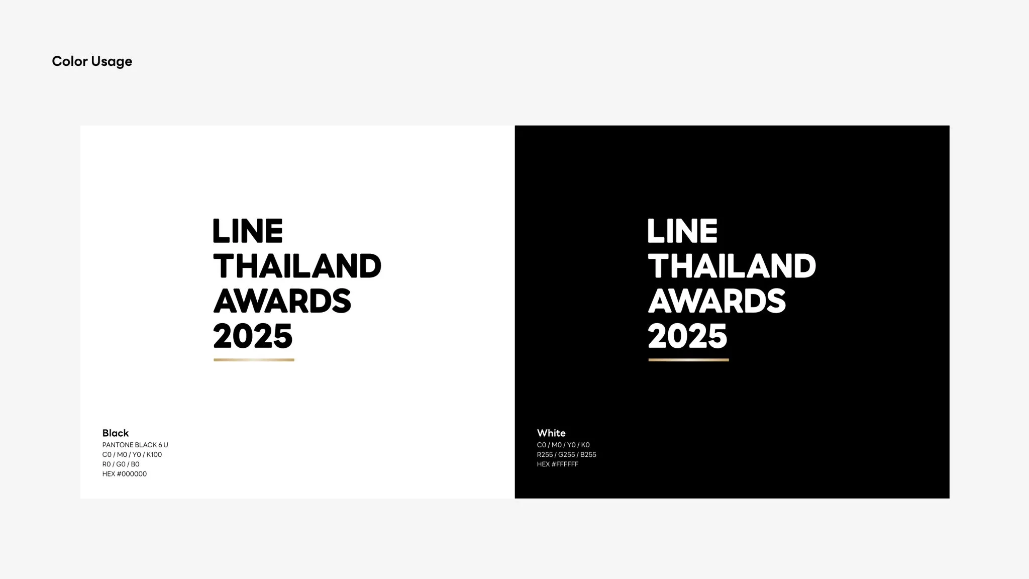 Black and white applications of the stacked identity.